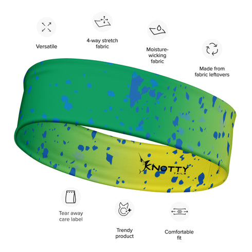 Knotty Tails Mahi-Mahi Dolphin Headband for Stylish Comfort and Support